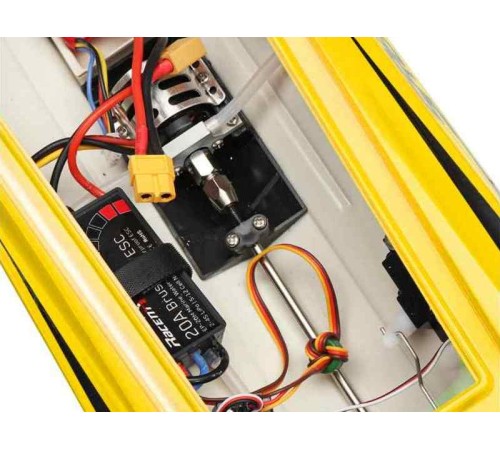 Радиоуправляемый катер Volantex RC Vector SR65 желтый Brushless 2.4G LiPo RTR