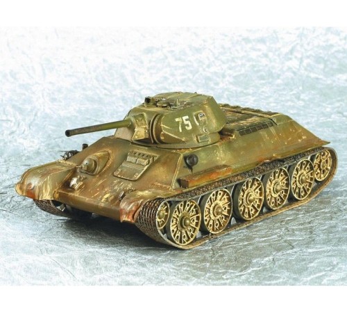 Сборная модель ZVEZDA Советский средний танк Т-34/76 (обр. 1942 г.), подарочный набор, 1/35