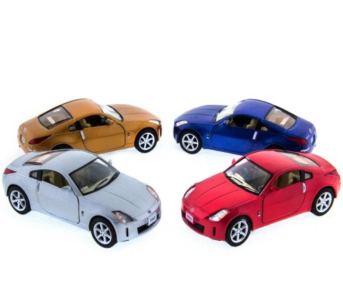 Машина Kinsmart 1:34 Nissan Fairlady 350Z инерция (1/12шт.) б/к