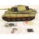 Р/У танк Torro King Tiger (башня Henschel) 1/16 2.4G, ИК-пушка, деревянная коробка