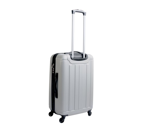 Чемодан WENGER USTER, серебристый, АБС-пластик, 44x26x68 см, 62 л