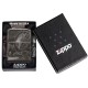 Зажигалка ZIPPO Lisa Parker с покрытием High Polish Black, латунь/сталь, чёрная, 38x13x57 мм