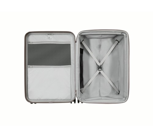 Чемодан VICTORINOX Connex, серый, поликарбонат Makrolon, 47x29x69 см, 71 л