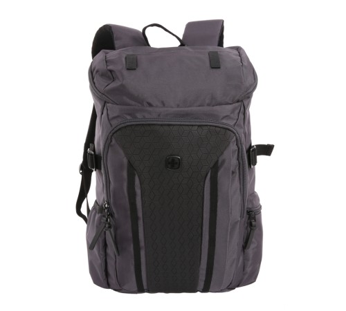 Рюкзак WENGER 15'', серый / чёрный, полиэстер 900D/ М2 добби, 29х15х47 см, 20 л