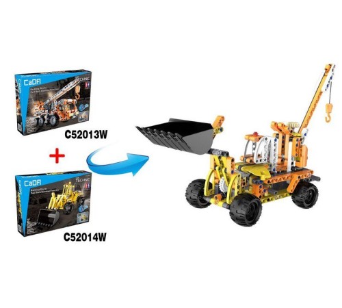 Конструктор CaDA Technic автокран совместим с C52014W, инерционный (272 детали)