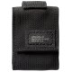 Набор ZIPPO: чёрная зажигалка Black Crackle® и чёрный нейлоновый чехол, в подарочной коробке