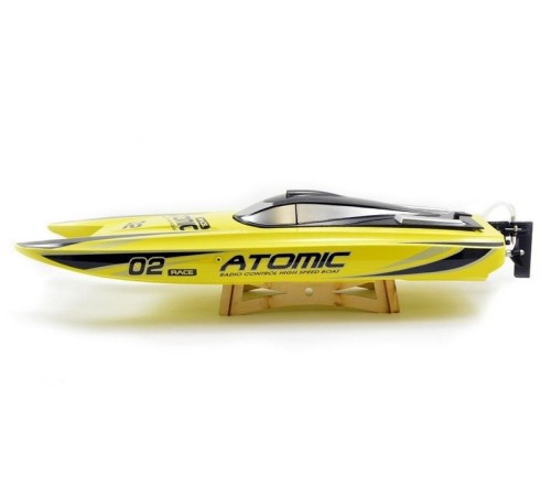 Радиоуправляемый катамаран Volantex RC ATOMIC 700 желтый Brushless PNP