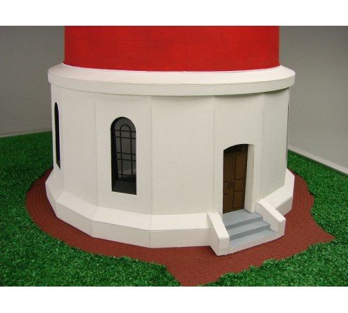 Сборная картонная модель Shipyard маяк Westerheversand Lighthouse (№59), 1/87
