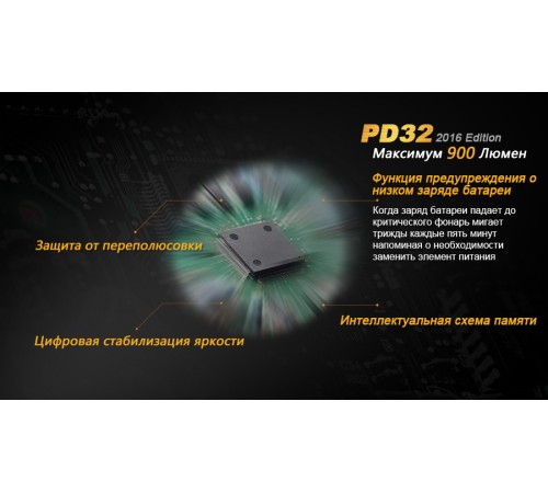 Фонарь Fenix PD32 Cree XP-L HI white LED
