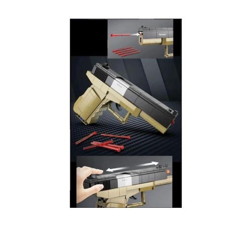 Конструктор CaDA пистолет 17 Pistol (338 деталей)