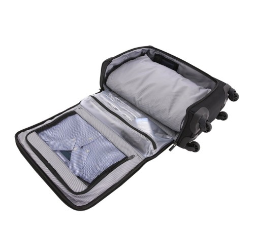 Чемодан WENGER Getaway, цвет черный, полиэстер 720x720D добби, 35x20x63 см, 44 л