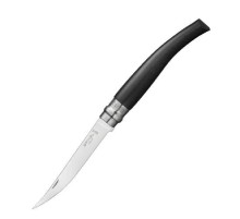 Нож Opinel Slim №10, нержавеющая сталь, рукоять из мозамбикского эбенового дерева, 002016