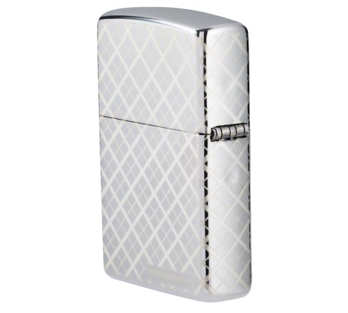 Зажигалка ZIPPO 600 Million с покрытием High Polish Chrome, латунь/сталь, серебристая, 38x13x57 мм