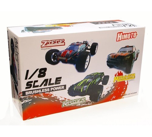 Радиоуправляемый монстр Himoto Raider Brushless 4WD 2.4G 1/8 RTR