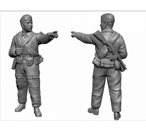 Сборные солдатики ZVEZDA Советские парашютисты 1941-43гг, 1/72