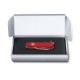 Подарочная коробка VICTORINOX для ножей 84-91 мм толщиной до 5 уровней, картонная, серебристая