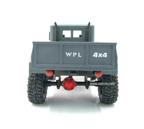 Радиоуправляемая машина WPL B-14R военный грузовик (серый) 1/16 2.4G RTR