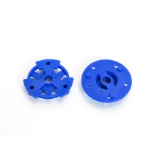 Пластины фиксации сцепления 2шт для Remo Hobby 1/8, тюнинг, синие