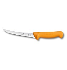 Нож обвалочный VICTORINOX Swibo с изогнутым лезвием 16 см, жёлтый