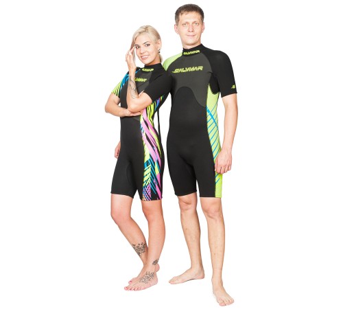 Короткий мужской гидрокостюм Salvimar RIVIERA Shorty Men, 3мм, L