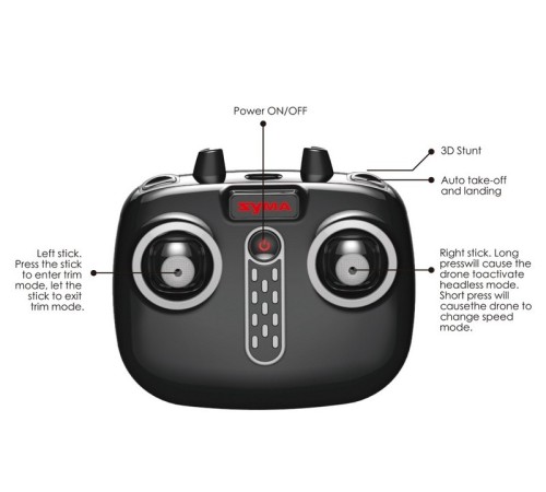 Р/У квадрокоптер Syma X20P 2.4G 6-AXIS  RTF
