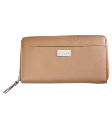 Кошелёк Cross Spanish Summer. Кожа наппа, фактурная, бежевый, 19 х 10 х 1,9 см