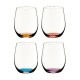 Подарочный набор из 4-х Riedel O Wine Tumbler Happy 