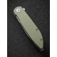 Складной нож SENCUT Bocll II D2 Steel Gray Stonewashed Handle G10 OD Green