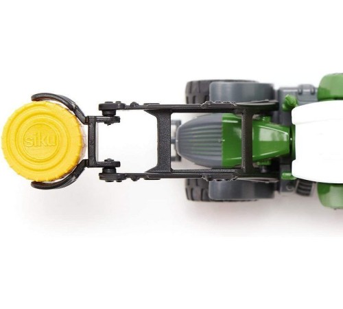 Трактор Siku 1539 Fendt 1050 Vario с фронтальным погрузчиком для захвата тюков