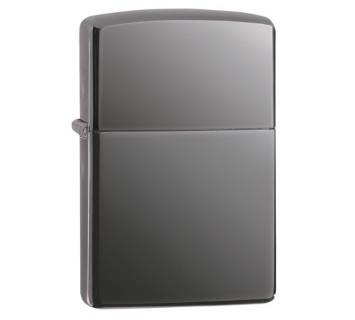 Подарочный набор ZIPPO: зажигалка Black Ice® и вставной блок для зажигалок для трубок, латунь/сталь