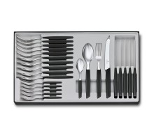 Набор из 24 столовых принадлежностей VICTORINOX Swiss Modern: 6 столовых ножей, 6 вилок,12 ложек