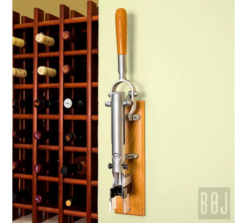 Штопор настенный для вина Boj Traditional Wall Corkscrew Matte Chrome