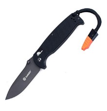 Нож Ganzo G7413-WS черный, G7413-BK-WS