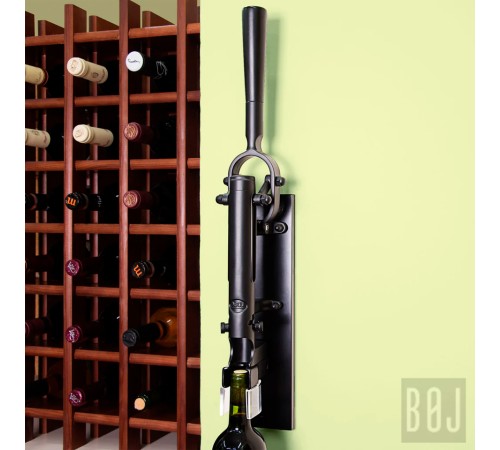 Штопор настенный для вина Boj Traditional Wall Corkscrew Black
