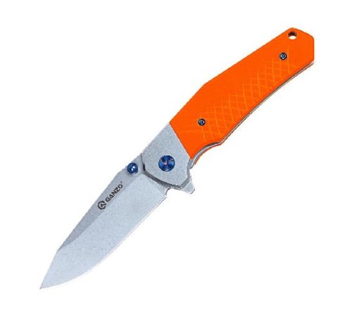 Нож Ganzo G7492 оранжевый, G7492-OR