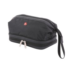 Несессер SWISSGEAR, чёрный, полиэстер, ПВХ, 1680D, 31х17х16 см