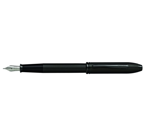 Перьевая ручка Cross Townsend Matte Black PVD, перо M