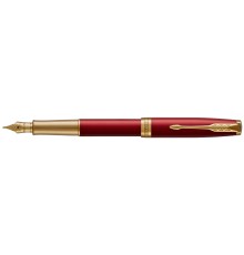 Ручка перьевая Parker ESSENTIAL Sonnet Laque Red GT