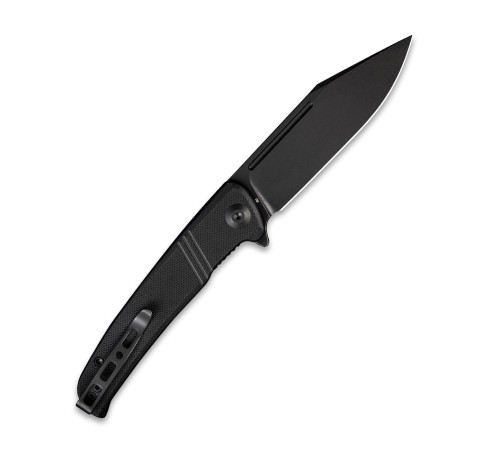 Складной нож SENCUT Brazoria D2 Steel Black Stonewashed Handle G10 Black