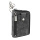 Портмоне WENGER Arizona, на молнии, черный, воловья кожа, 11,5×2,5×16,5 см