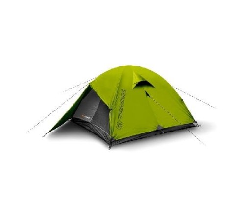 Палатка Trimm Adventure FRONTIER-D, зеленый 2+1, 46817