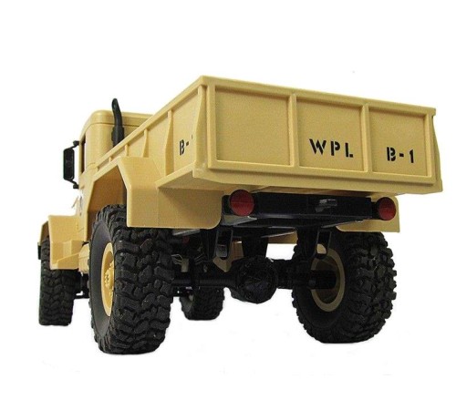 Радиоуправляемая машина WPL B-14R военный грузовик (песочный) 1/16 2.4G RTR