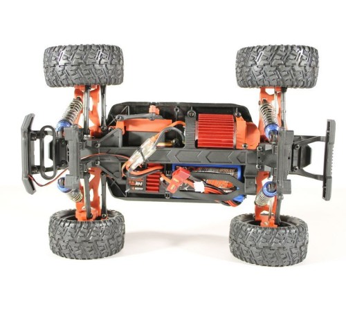 Радиоуправляемый монстр Remo Hobby SMAX UPGRADE V2.0 (красный) 4WD 2.4G 1/16 RTR