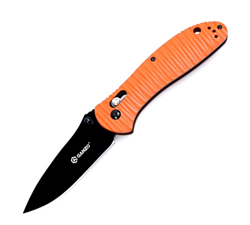 Нож Ganzo G7393P оранжевый, G7393P-OR