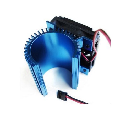Радиатор двигателя с вентилятором Hobbywing Fan-COMBO C1 (вентилятор 5010+ радиатор 3665)