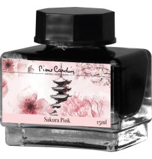 Флакон чернил Pierre Cardin 15мл, серия CITY FANTASY цвет Sakura Pink (Розовая Сакура)