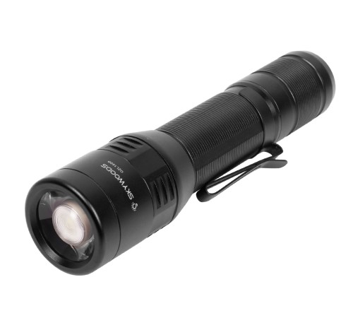 Ручной фонарь SKYWOODS WILD, 1800 люмен, USB-Type C, холодный свет, IP67