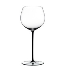 Бокал для вина Riedel Oaked Chardonnay Fatto A Mano Black