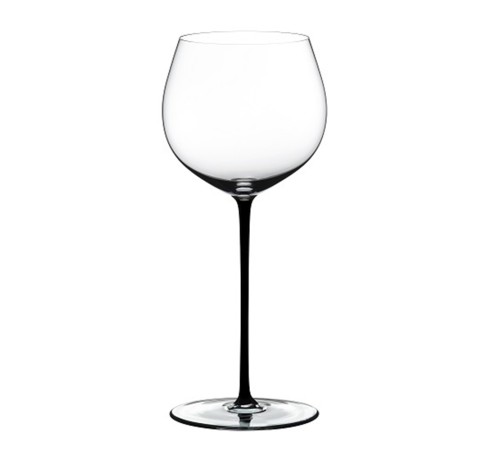 Бокал для вина Riedel Oaked Chardonnay Fatto A Mano Black