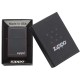 Зажигалка ZIPPO Classic с покрытием Black Matte, латунь/сталь, чёрная, матовая, 38x13x57 мм